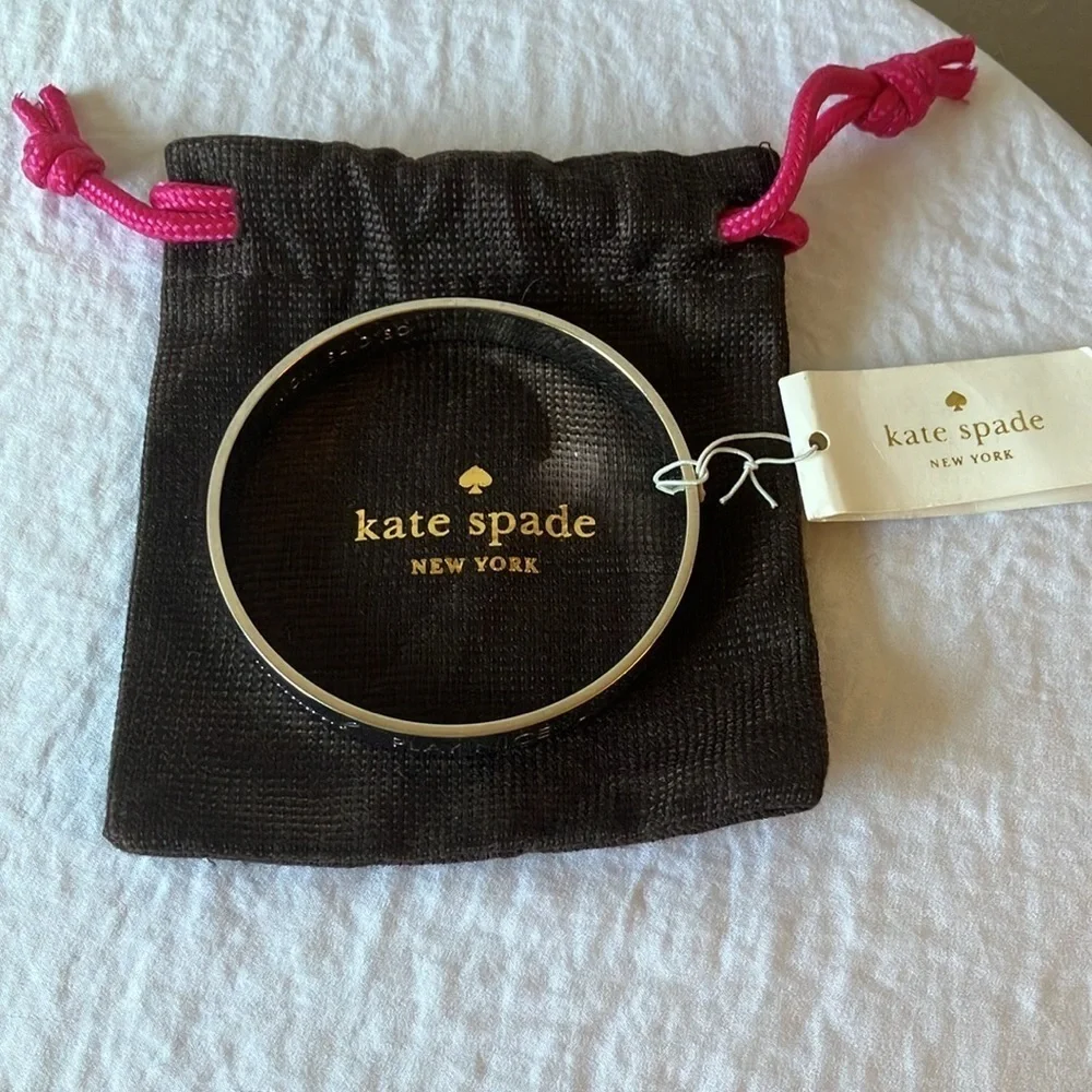 Kate Spade: Silver Tone Bracelet- “Mom Said So”- - Picture 12 of 12